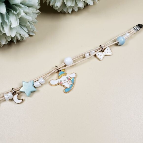 Brand New Sanrio Cinnamoroll Blue & White Bracelet - Picture 3 of 8